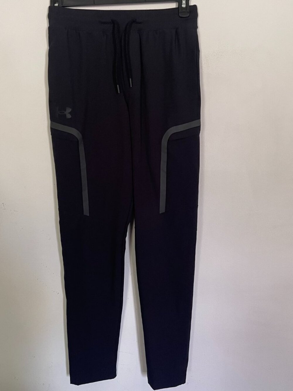 Under Armour Pants Mens Medium Black Sportstyle Elite Cargo Tapered Athletic T7